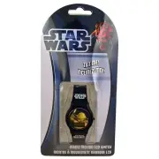 STAR WARS Magic Motion LCD Watch Brand New in Pack with Battery features YODA