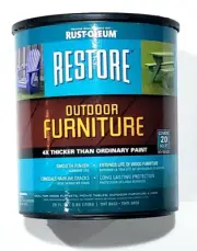 Rust-oleum Restore Outdoor Furniture 4x Thicker Smooth Finish Tint Base Quart