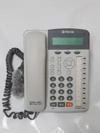 在飛比找Yahoo!奇摩拍賣優惠-東訊 DX-9810D 電話 總機 TECOM 10鍵 顯示