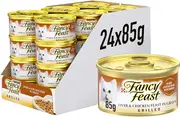 Fancy Feast Wet Cat Food Grilled Liver & Chicken Feast in Gravy 24 x 85g