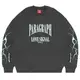 【PARAGRAPH】S10 NO.16 LOVE THUNDER CREWNECK 大學T (碳灰色) 化學原宿