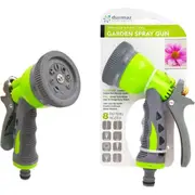 Plastic Garden Hose Nozzle 8 Functions Spray Gun Water Wash Car Sprayer Flower