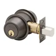 Schlage B562P 613 C Keyway Series B500 Grade 2 Deadbolt Lock, Double Cylinder...
