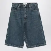 [Frame] Blue Bermuda Shorts In Regenerated Denim 28 Blue