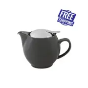 12x Teapot w Infuser 500mL Slate Grey Bevande Tealeaves Tea Leaf Coffee Brew Pot
