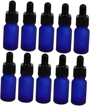 Pcs Frosted Glass Oil Bottle Dispenser Essential Oil Dropper Bottles for Travel Sub Packaging Containers