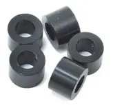 MST ALUM SPACER 3X5.5X4.O(5) black. 2 Bundle 820011BK