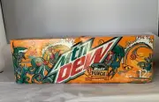 Mountain Dew BAJA PUNCH 12 Pack Cans Exp. 2021 Limited Edition