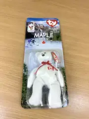 MCDONALDS MAPLE THE BEAR RETIRED TY BEANIE BABY RARE