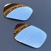 Silver POLARIZED Replacement Lenses for Oakley Fuel Cell OO9096 Sunglasses 60mm