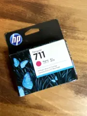 NEW* HP 711 Design Jet MAGENTA Ink Cartridge - CZ131A Exp 05/23