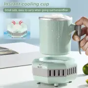Mini Fridge for Drinks Quick Beverage Cup Portable Electric Drink Cooler Instant
