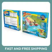 Slip 'N Slide Triple Racer - Kids Water Games Backyard Fun Kids Birthday Gift