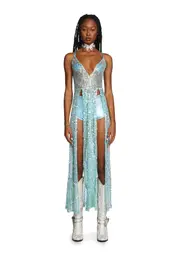 [Club Exx] Always Glistening Sequin Set