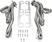 daili Store 201 Stainless Steel Exhaust Header Compatible with Dodge Compatible with Ram 1500/2500/3500 5.9L Exhaust System High Pressure Water Tank