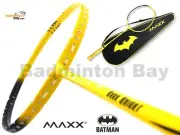Maxx Dark Knight Yellow Batman 85th Anniversary Limited Edition Badminton Racket
