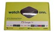 ONN 4K Pro Google TV Streaming Device w Dolby Atmos/Dolby Vision, New 2024 Model
