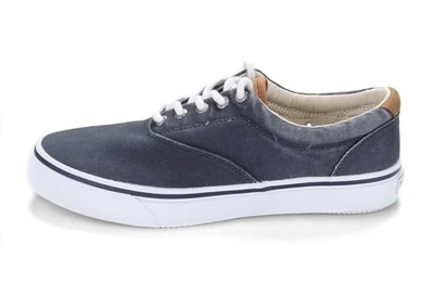 SPERRY TOP-SIDER SNEAKERS Striper II CVO Navy blue USA 10