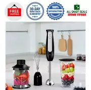 Batidora De Cocina De Inmersion De Mano Electrica 4 en 1 Uso Comercial Hogar