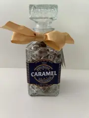 Glass Whiskey Decanter w/ Caramels Gift Set - The Wine Savant