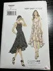 Vogue 9252 Very Easy Misses’ Dress Pattern Pockets ABCD Cup Sizes 14-22 UNCUT