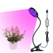 LED Grow Light USB LED Grow Light Dimming Indoor Plant Flower Veg Hydroponic Growing Lamp