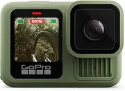 GoPro HERO13 Black in Forest Green - Waterproof Action Camera with 5.3K60 Video, 27MP Photos and HB Series Lens Compatibility