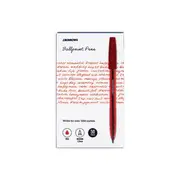 J.Burrows Ballpoint Pens Red 50 Pack