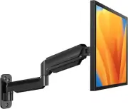 Computer Monitor Wall Mount for 22 to 35 inch Flat Curved Screens, Single Wal...