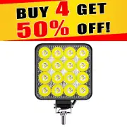Mini 12V 16LED Work Light Bar Flood Pod Driving Off-Road Tractor 4WD FOG LAMP