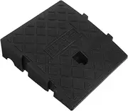 iplusmile Heavy Duty Driveway Curb Ramp Home Threshold Ramp Scooter Wheelchair Accessory Black Easy Install Multi-use