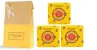 3 PC L'Occitane En Provence GOLDEN SHEA LATTE Extra Gentle Soap 3 X 1.7 oz NIB
