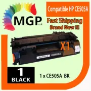 1x Toner Cartridge CE505A for HP LaserJet P2035 P2035n P2055dn P2055X 2035 2055