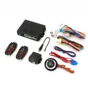 Car Smart Keyless Entry Engine Start Alarm System Push Button Remote Starter Set