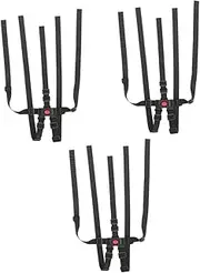 KOMBIUDA 3 Pcs Car Seat Safety Harness Seat Pushchair Belt Easy to Open and Close