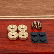 Solid Brass Cutting Board Feet, Upgrade your cutting board, charcuterie board