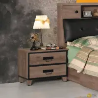 在飛比找momo購物網優惠-【WAKUHOME 瓦酷家具】Harper 1.8尺床頭櫃A