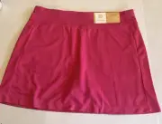 Ben Hogan Golf Skirt Pink Tummy Control UPF 50 Women’s Skort Size LG NWT