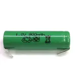 鎳鎘 3號充電電池 1.2V 900MAH 帶焊片 刮鬍刀 電剪 電池