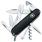 Climber Swiss Army Knife Black Blister PackNEW