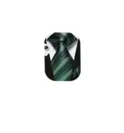 Mens Ties Stripe Tie and Pocket Square Set Classic Formal A01-emerald Green