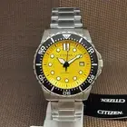 Citizen NJ0170-83Z Yellow Analog Automatic Stainless Steel Men's Classic Watch