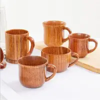 在飛比找蝦皮購物優惠-Wooden Big Belly Cups Handmade