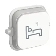 Clipsal Iconic 40BD1R-VW - Bed 1 Dolly Rocker - Vivid White - Single Buy
