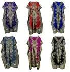 Long Kaftan Dress Women Caftan Tunic Dress Hippy Boho Maxi Plus Size Night Gown