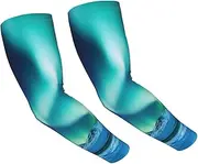 [FHEDVBN] Northern Lights Arm Sleeves Compression Arm Covers for Men Women Outdoor Sun Sleeves Cooling Sports Sleeve, Black