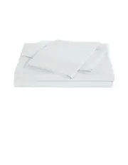 [Royal Comfort] 1200 Thread Count 100% Cotton Sheet Set Stripe Hotel Grade White