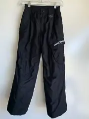 NWT ZERO XPOSUR Black Snowboard Ski Winter PANTS Kids Youth Size Small (8) ~NEW