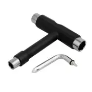 Hex Socket Skateboard Roller Spanner T Wrench Hand Tool Black