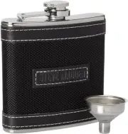 Steve Madden Men's 6 oz. Flask with Funnel Set